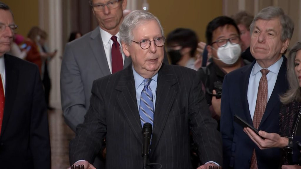 McConnell: Anyone meeting with antisemites, white supremacists ‘highly unlikely’ to be president